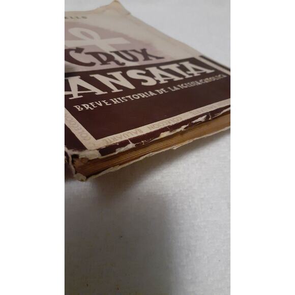 Crux Ansata, H. G Wells, 1945 Spanish, PB, Breve Historia de la Iglesia Catolica - Picture 6 of 9